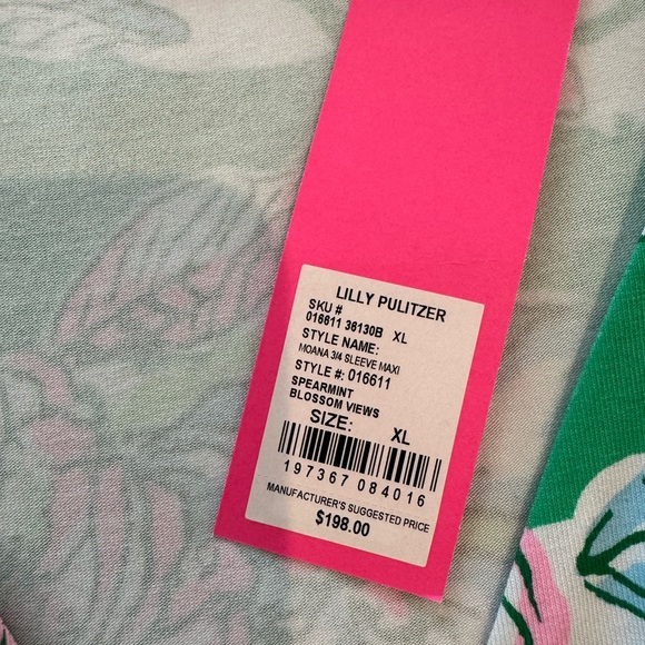 NWT Lilly Pulitzer high-low midi Dress - Picture 9 of 16